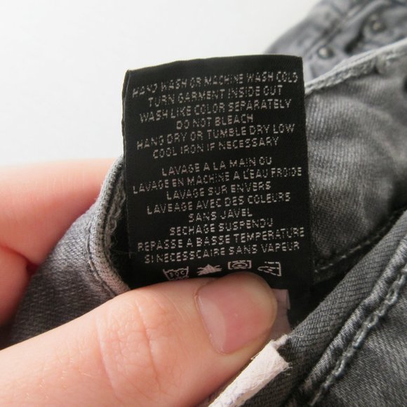 Vince Skinny Jeans Size 28 Gray - Picture 8 of 15